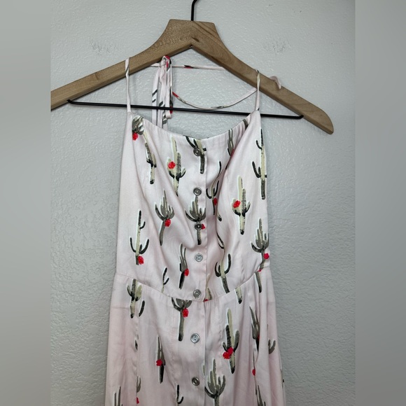 Viral Dolce Vita Campbell Dress in Pink Cactus Print size Large $180 - Picture 6 of 12